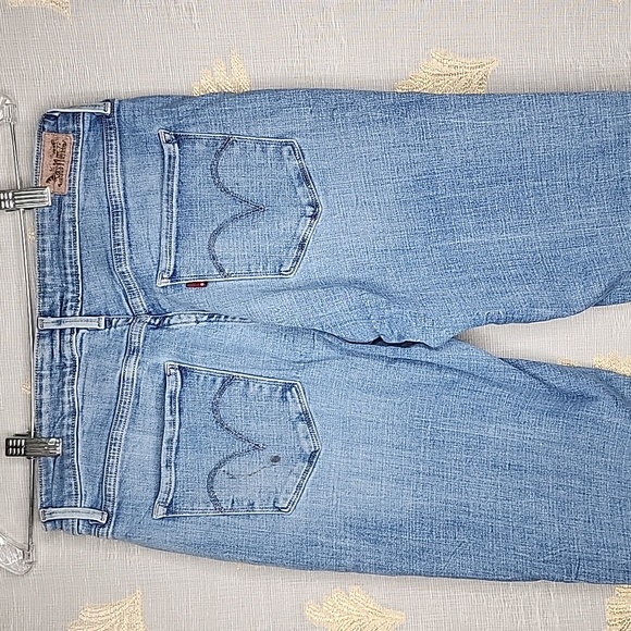 Levi's Jeans Blue. Distressed. Size 12M - Picture 6 of 9